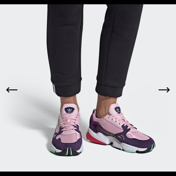 adidas falcon clear pink